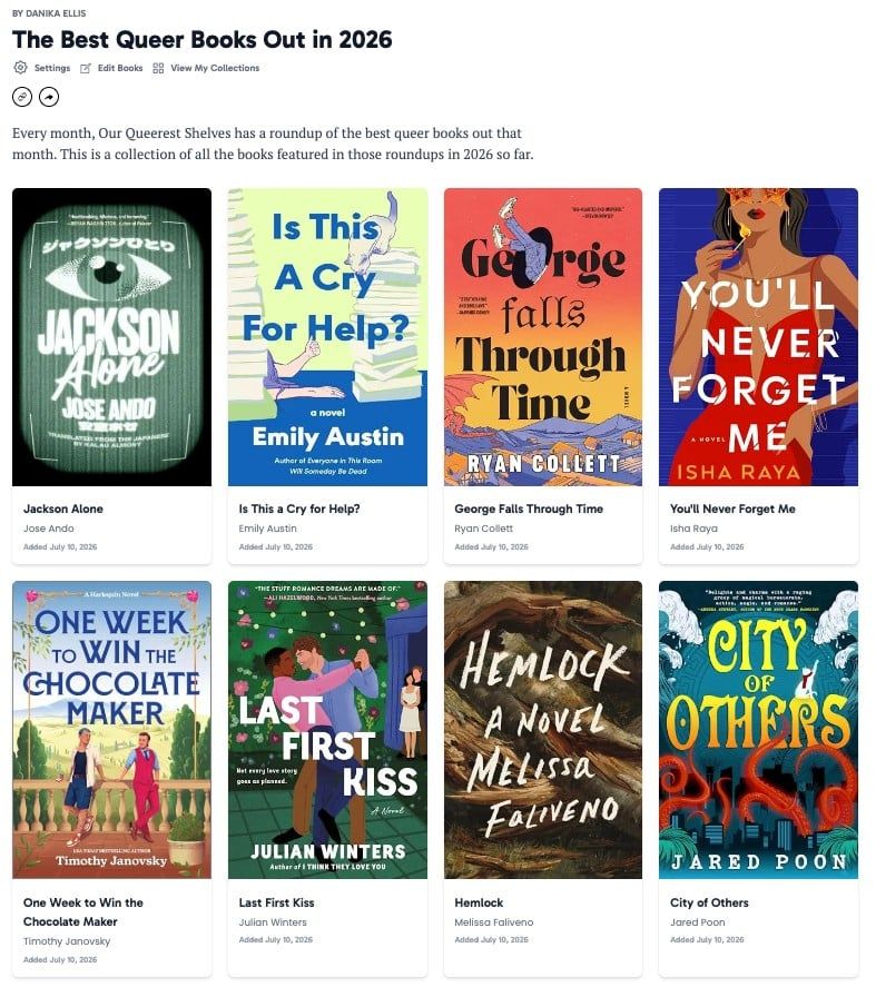 a collection titled The Best Queer Books Out in 2026